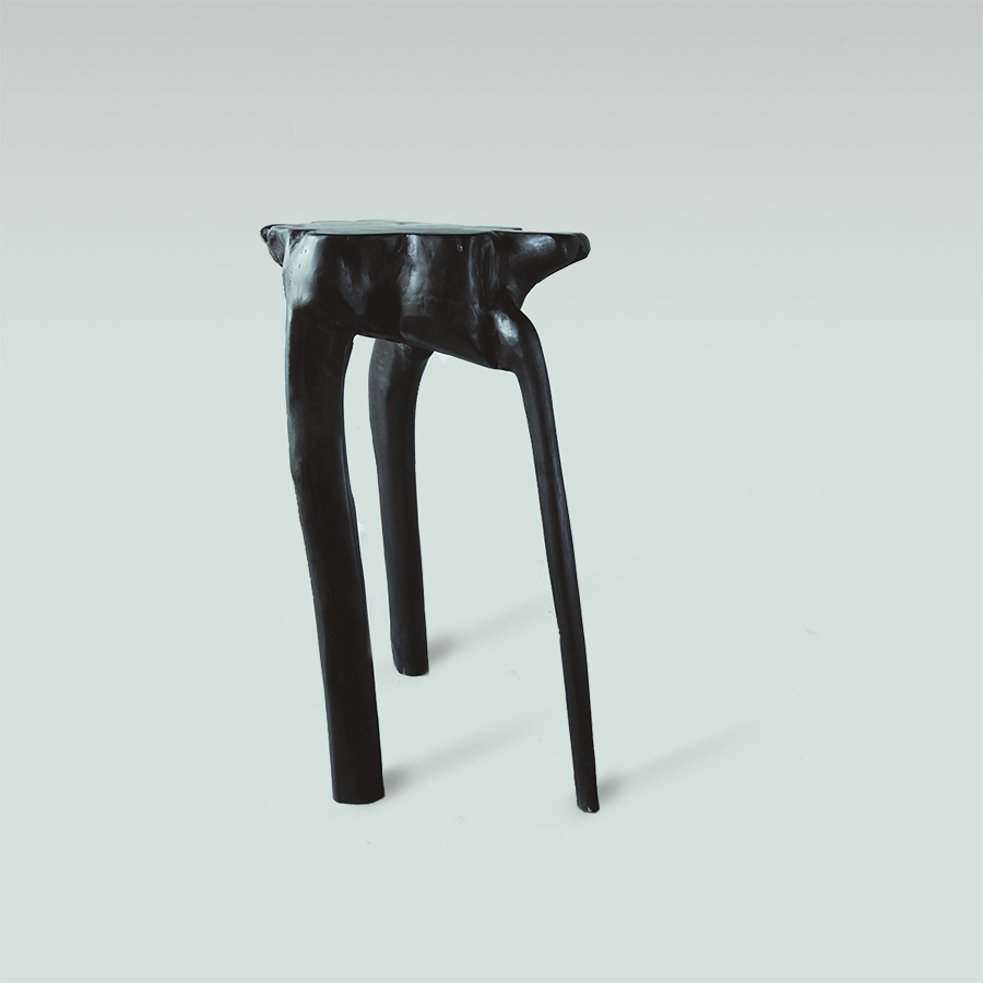 Bar Stool Monster Black